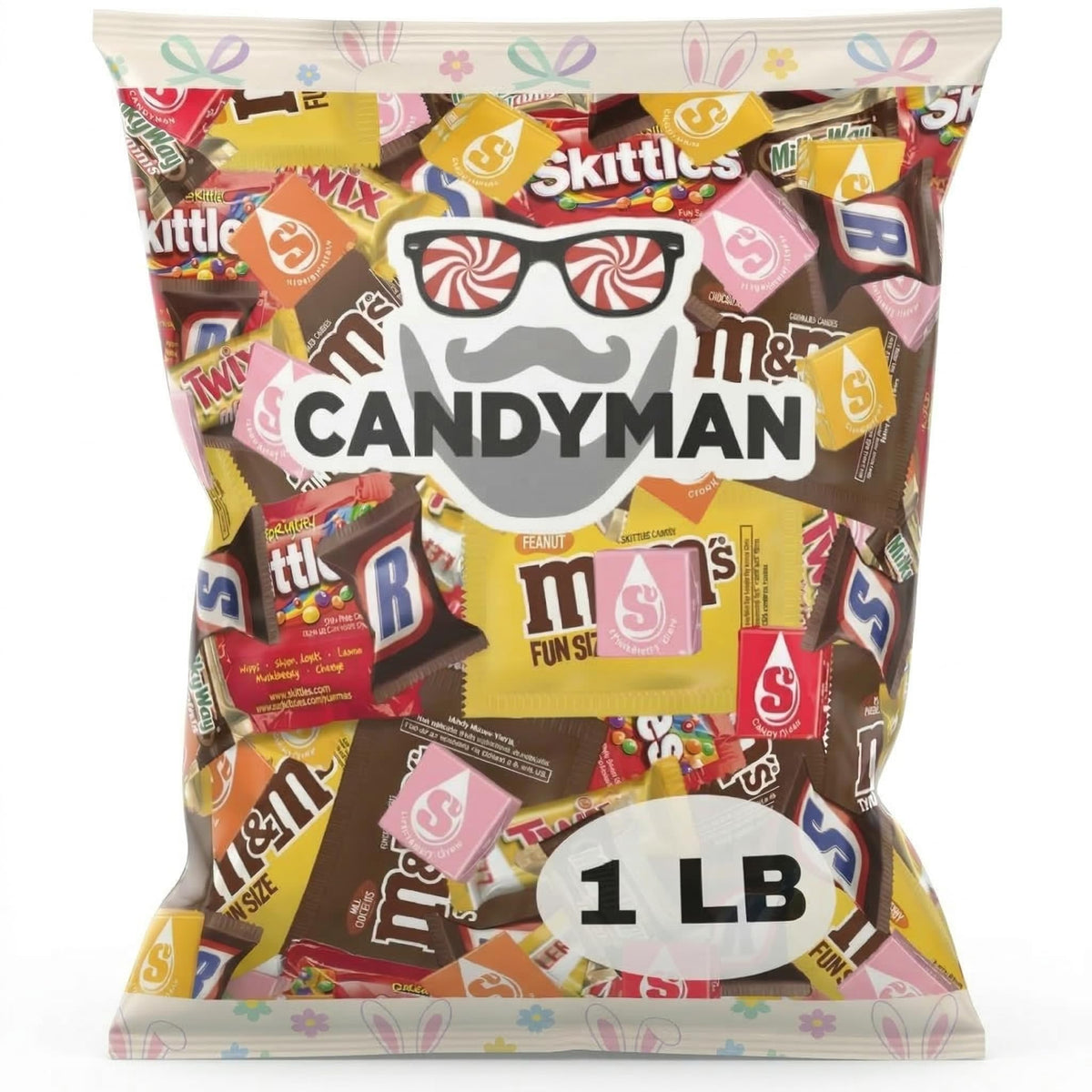 Candyman bulk assorted candy pack for easy sharing at events and gatherings