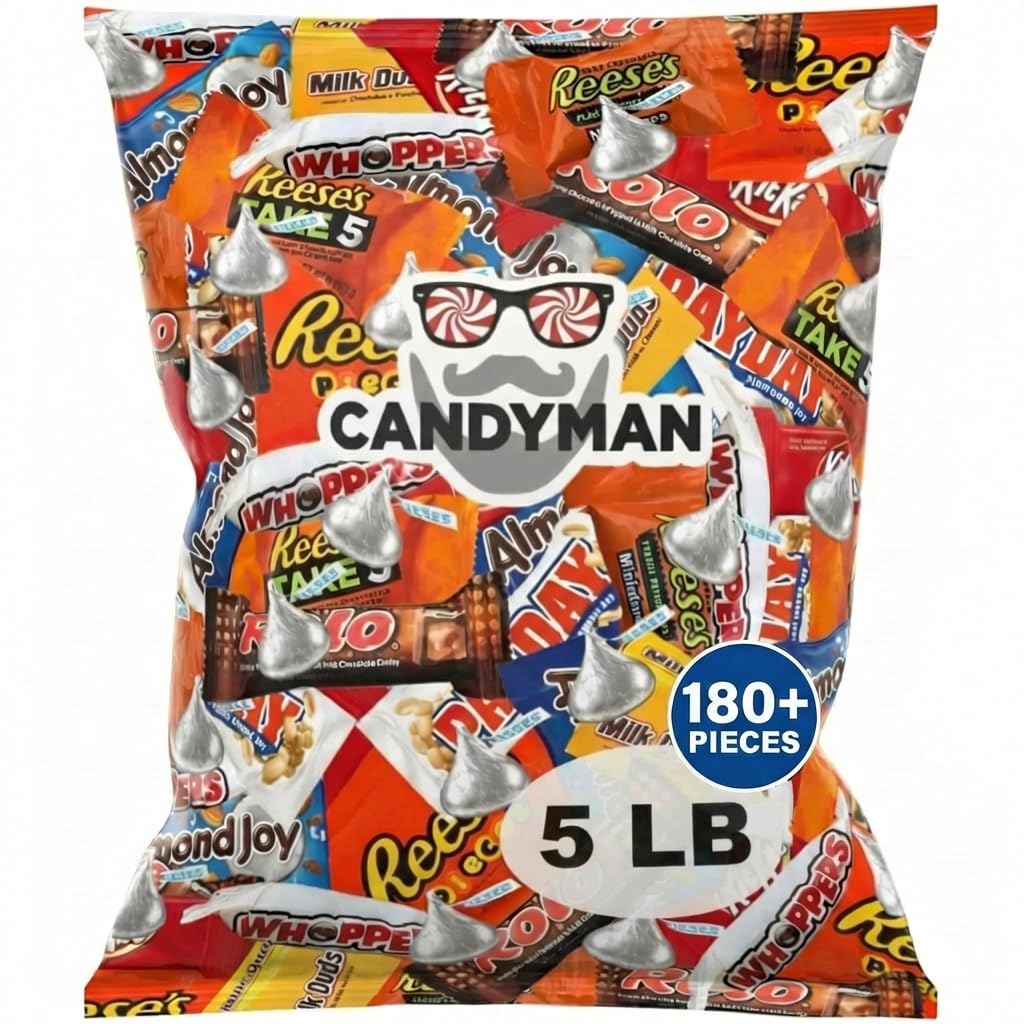 Candyman bulk chocolate variety pack for bulk gifting and events.