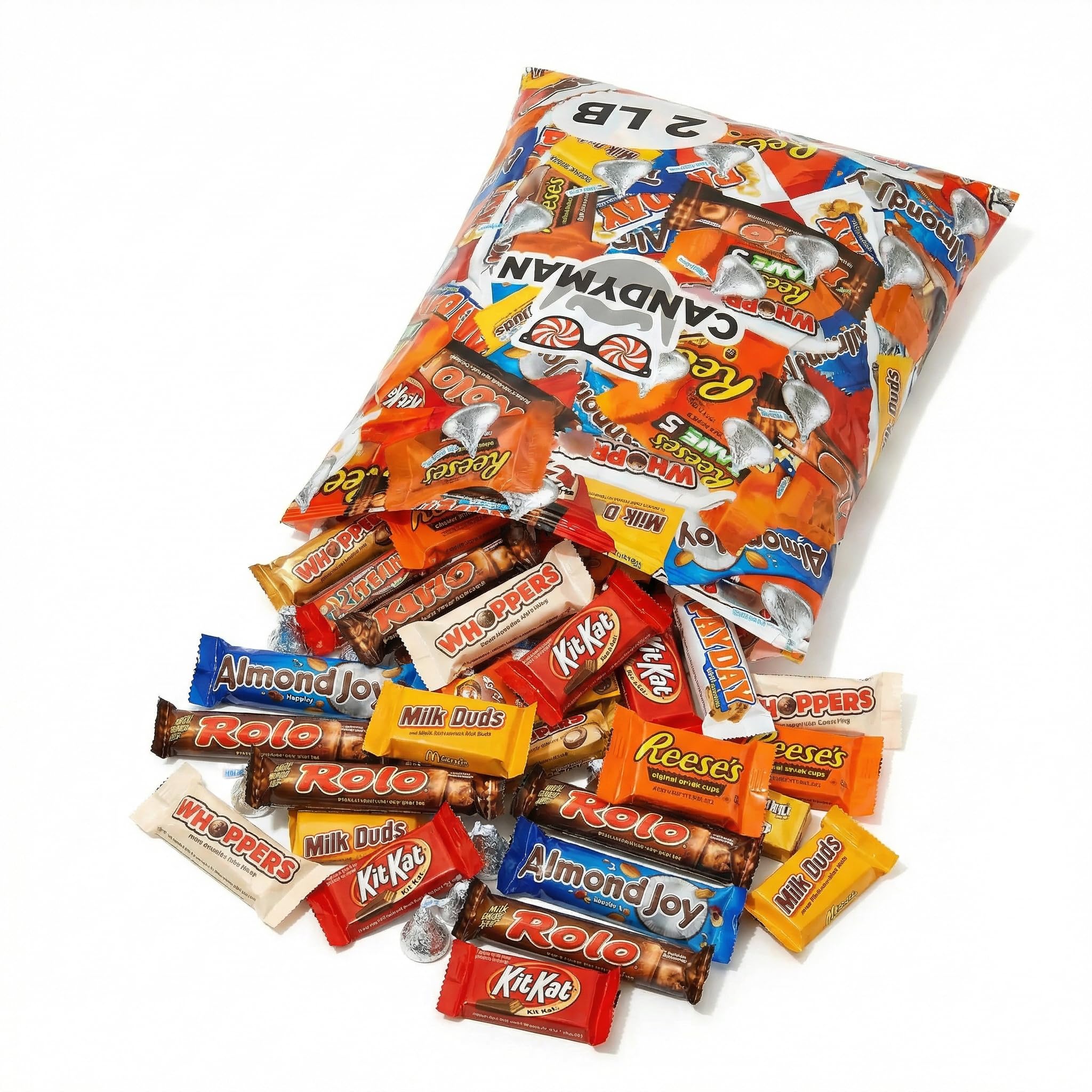 CANDYMAN candy treats ideal for jars, bowls, and office desks.