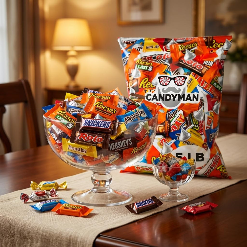 Candyman party platter snacks for gatherings and celebrations.