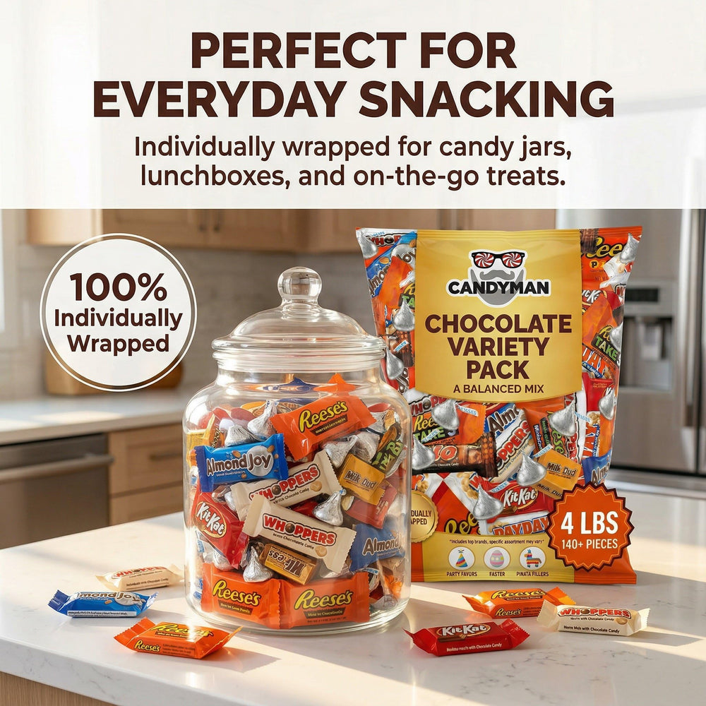 CANDYMAN weather-aware shipping helps protect chocolate quality and reduce melt risk during warm weather.