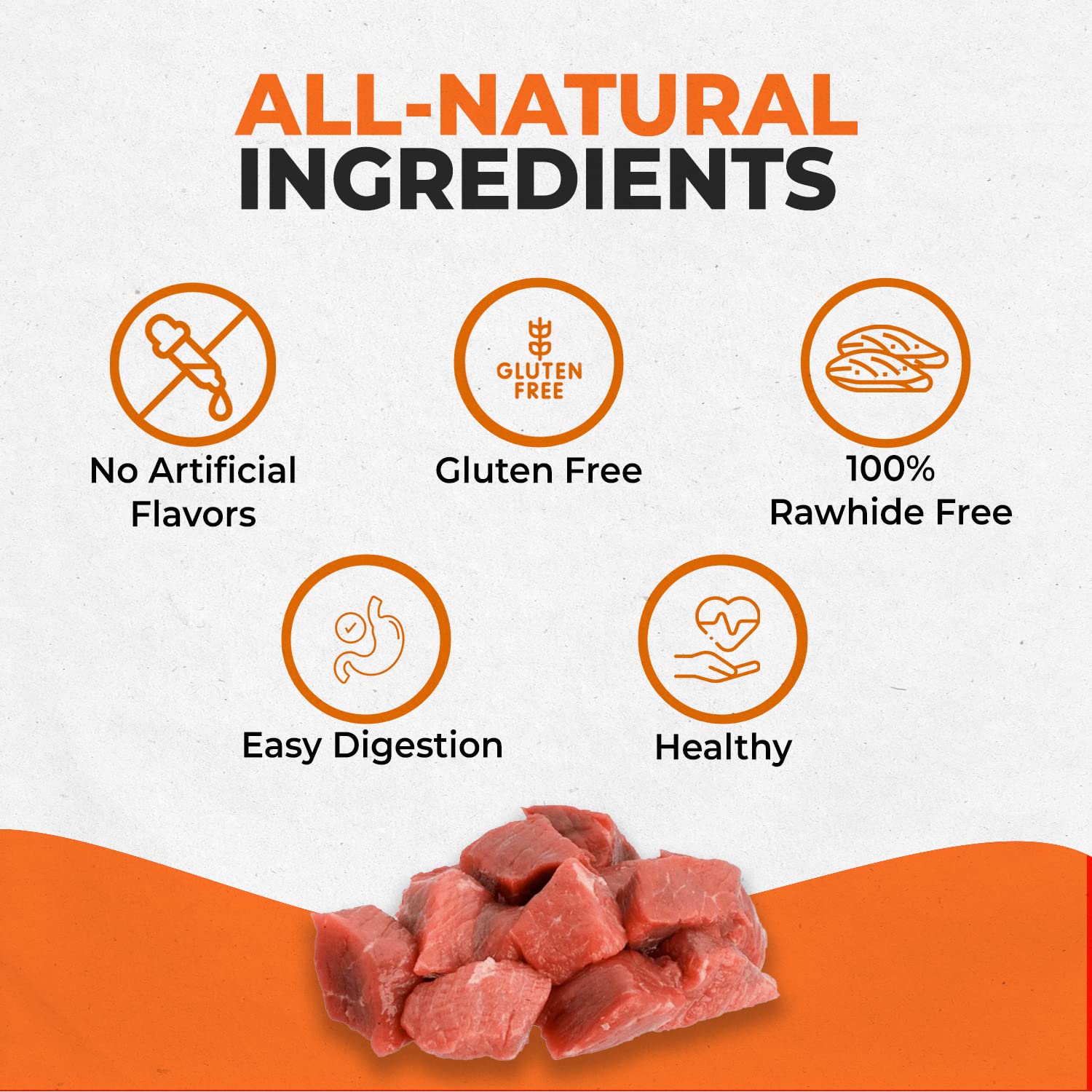 Canine Naturals poultry-free beef chew is suitable for ingredient-sensitive dogs