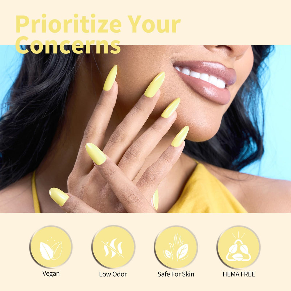 CANNI pale yellow bottle offers soft, approachable shade options