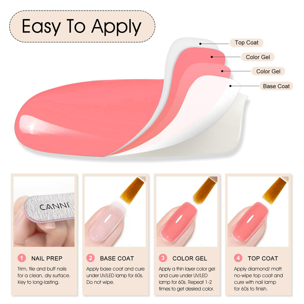 CANNI at home manicure setup for professional looking DIY nails