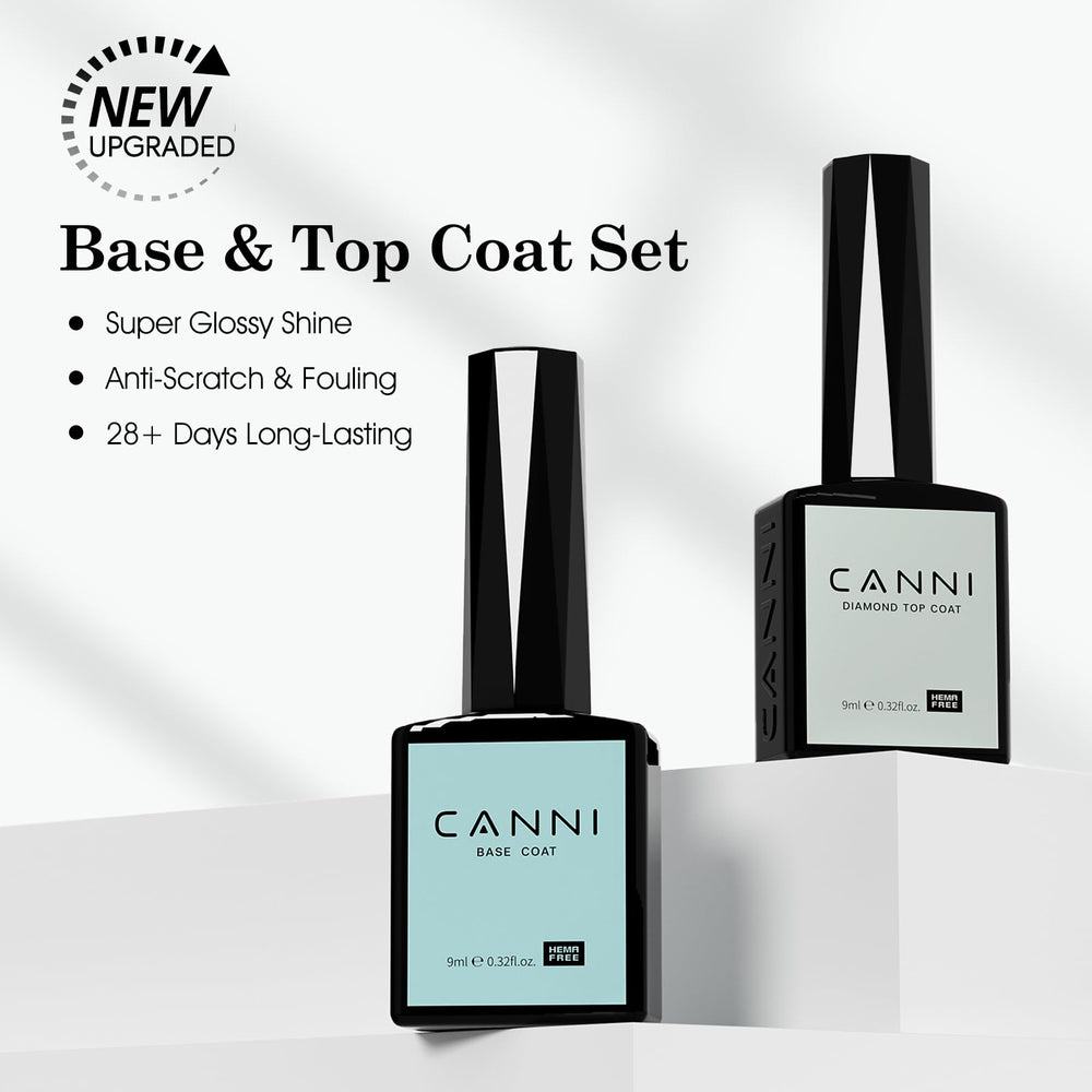 CANNI base coat label close-up highlighting foundation quality