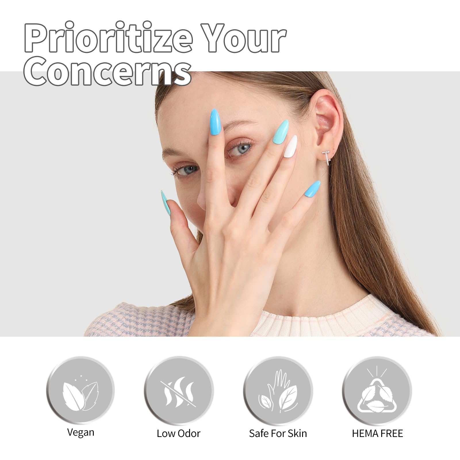CANNI CC1 soak-off gel polish information emphasizes easy removal.