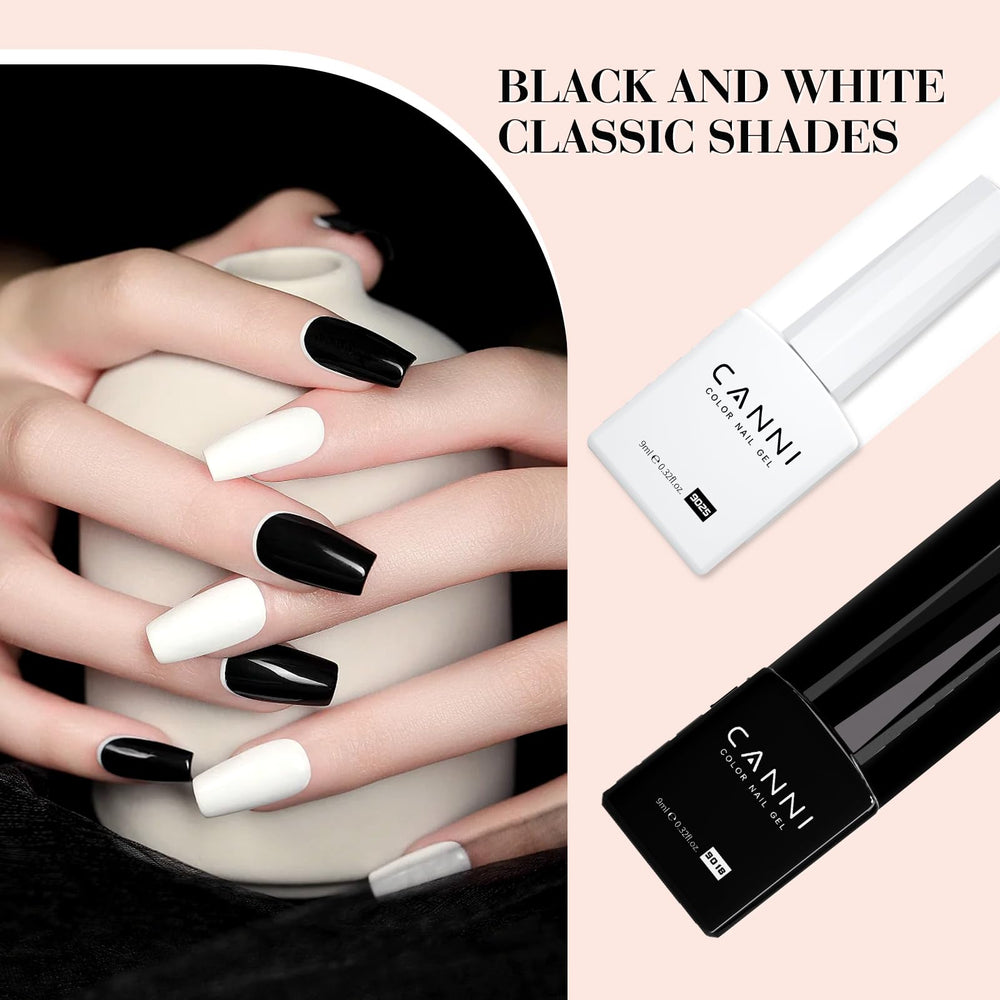 CANNI gel polish application brush enables smooth, even coats.