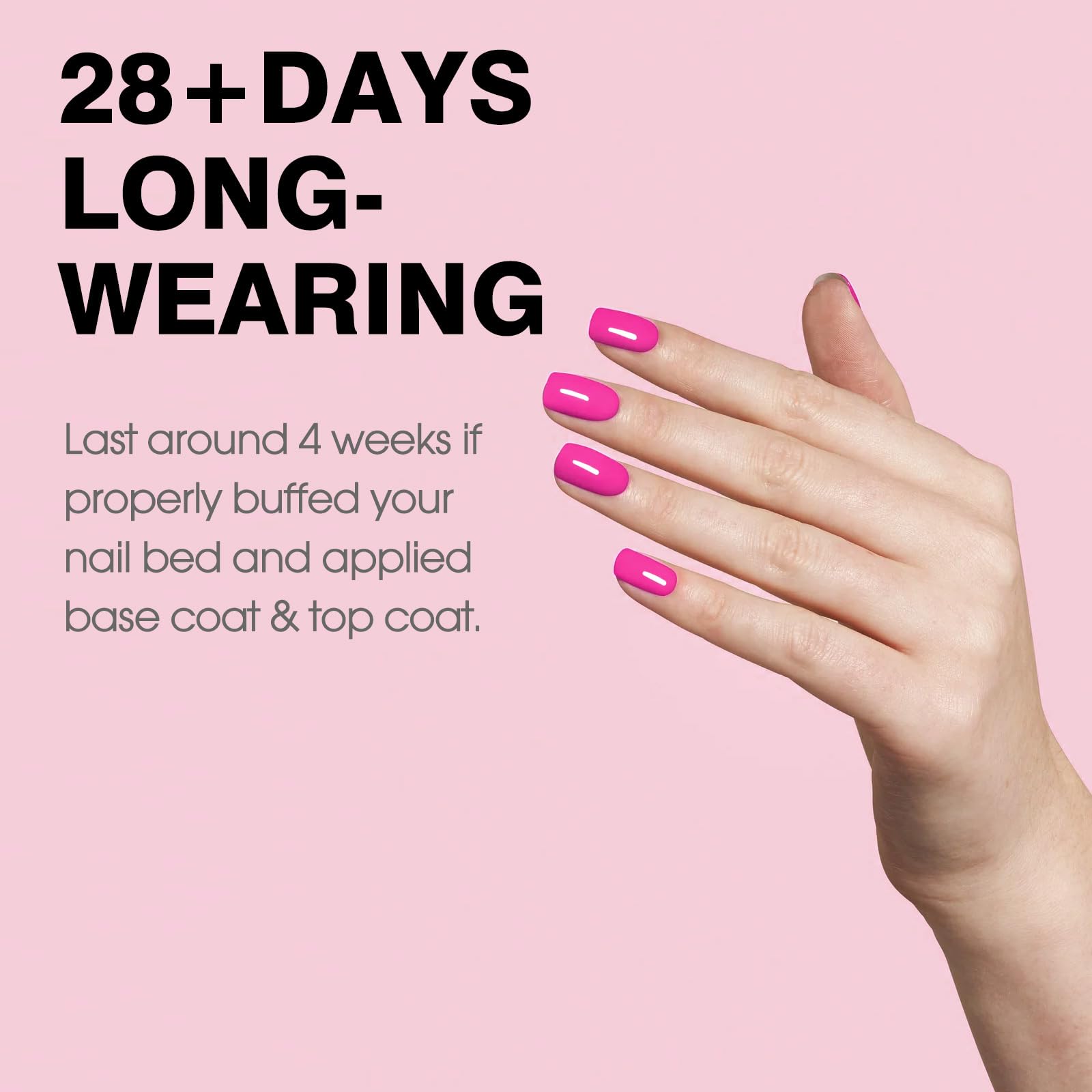 CANNI Hot Pink gel polish swatch showing vibrant coral pink color.