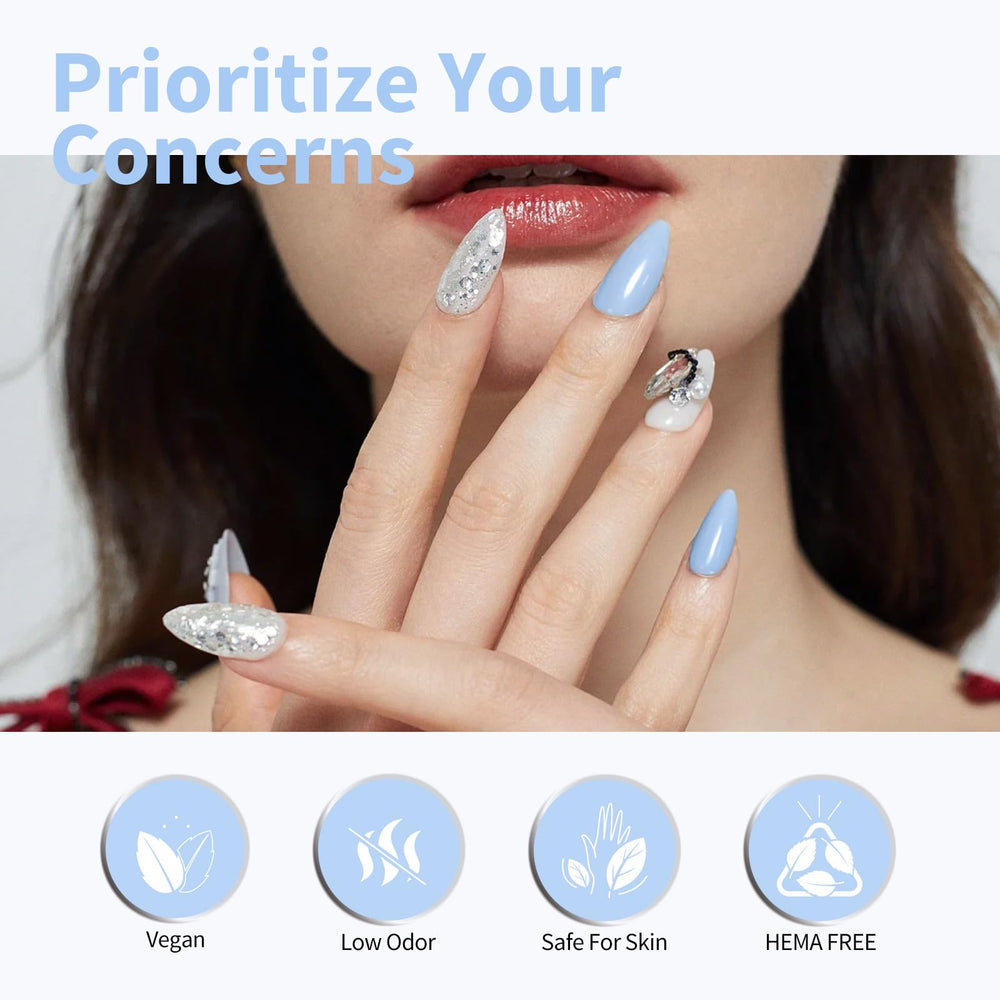 CANNI gel base and top coat help deliver a salon-like, durable finish