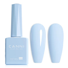 CANNI light blue gel bottle shows pastel shade for precise color selection