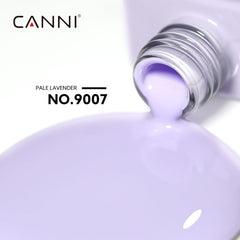 CANNI Purple Gel Nail Polish cap close-up reveals smooth application potential.