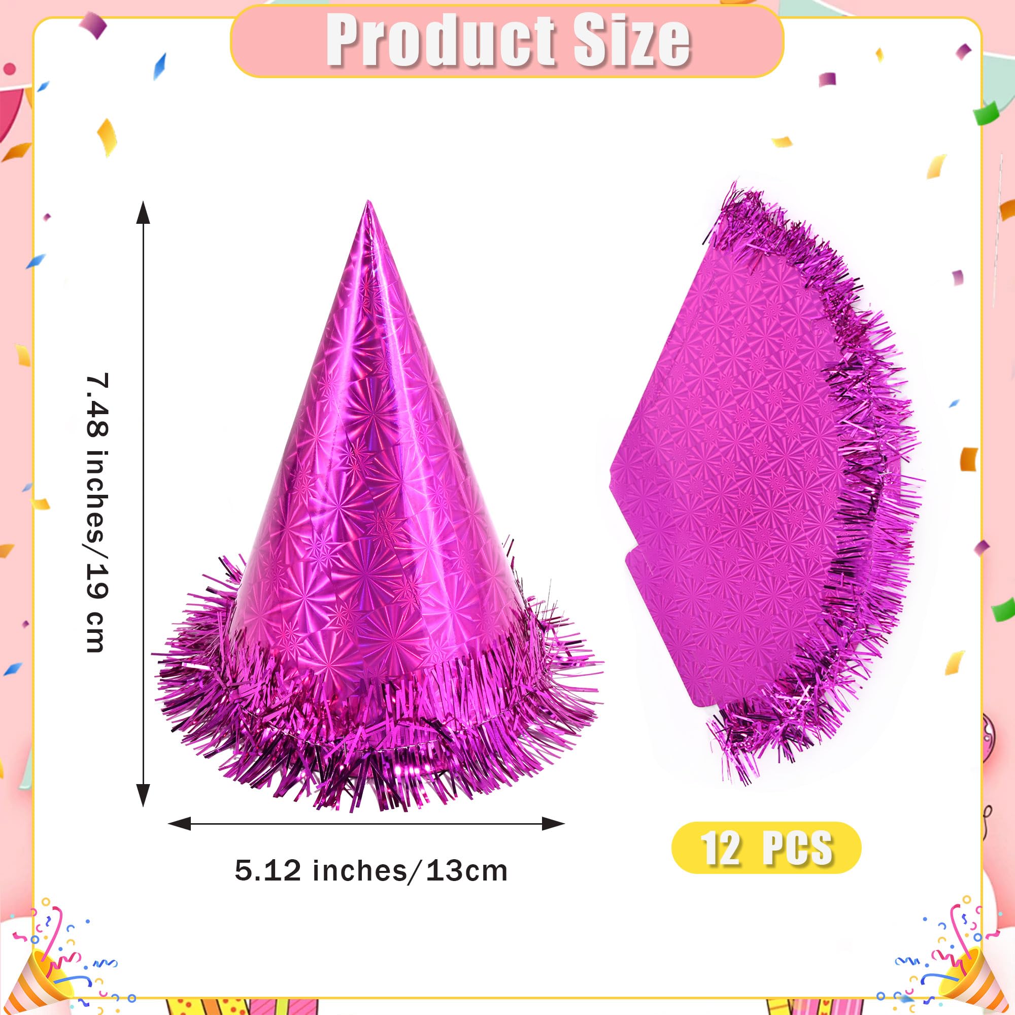 CANREVEL party hats used as decorations or favors to boost party vibes.