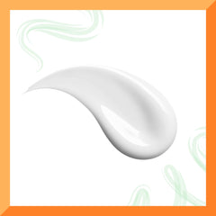 Product application on damp hair showing even curl definition.