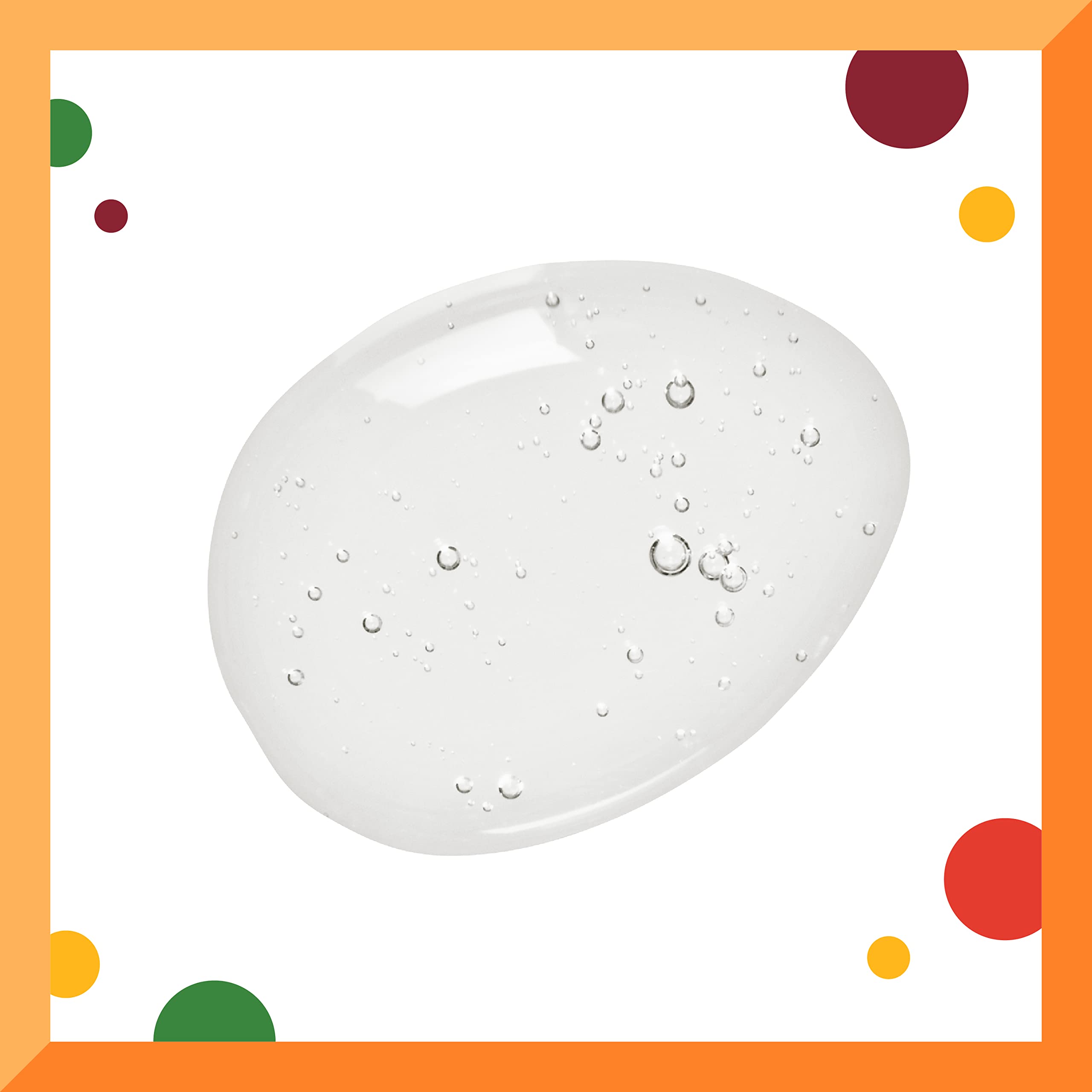 Tear-free formula image highlights gentle cleansing without stinging the eyes.