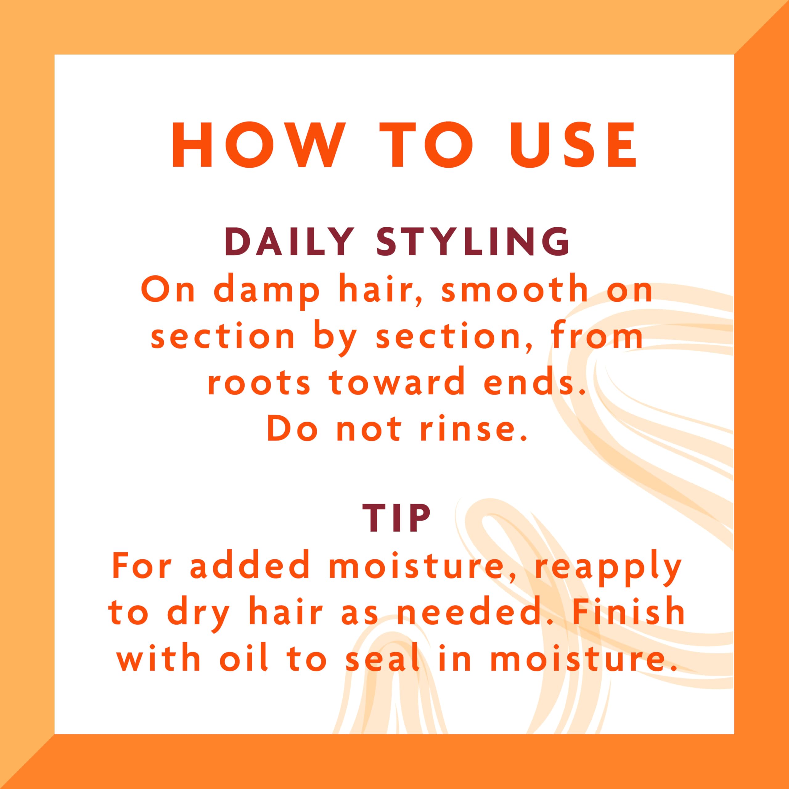 Paraben-free, phthalate-free badge signals cleaner hair product.
