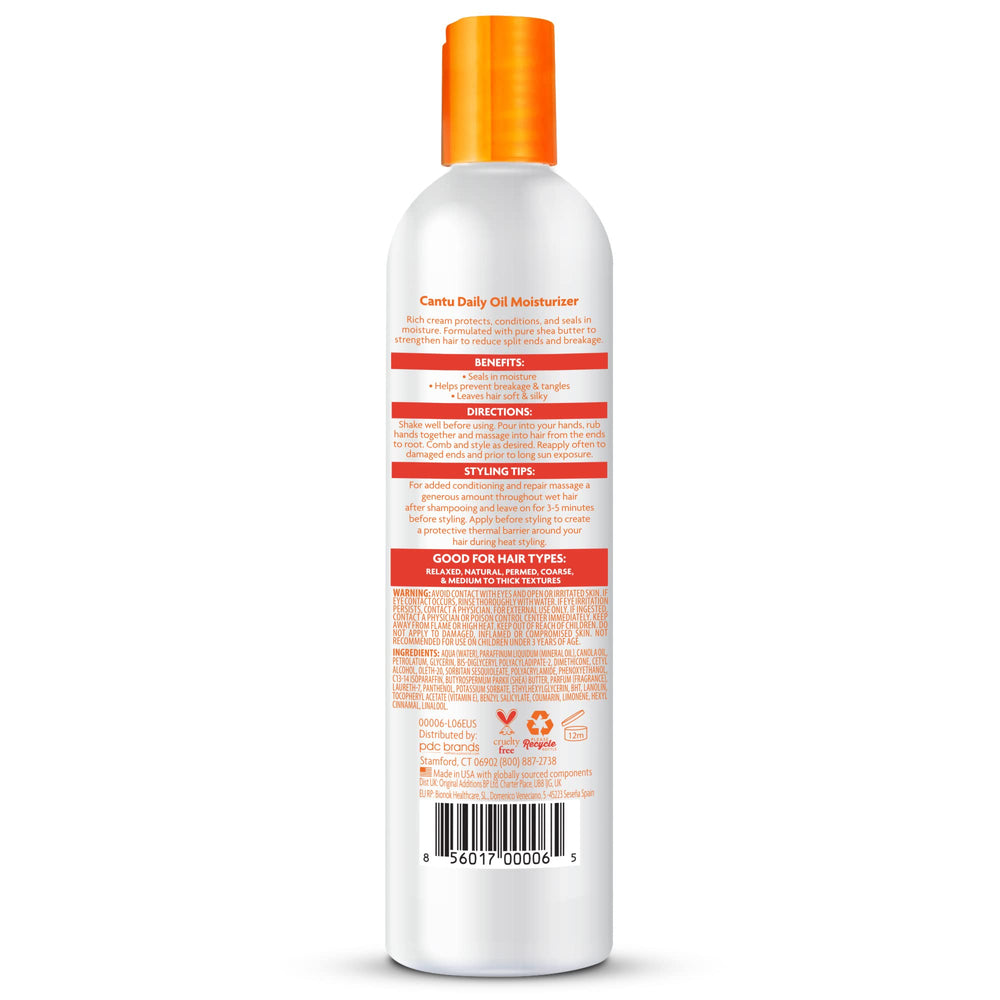 Cantu bottle notes paraben-free formula for gentle daily care