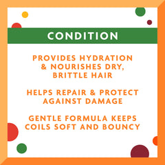 Creamy texture of Cantu Kids Leave-In Conditioner enriched with shea butter.