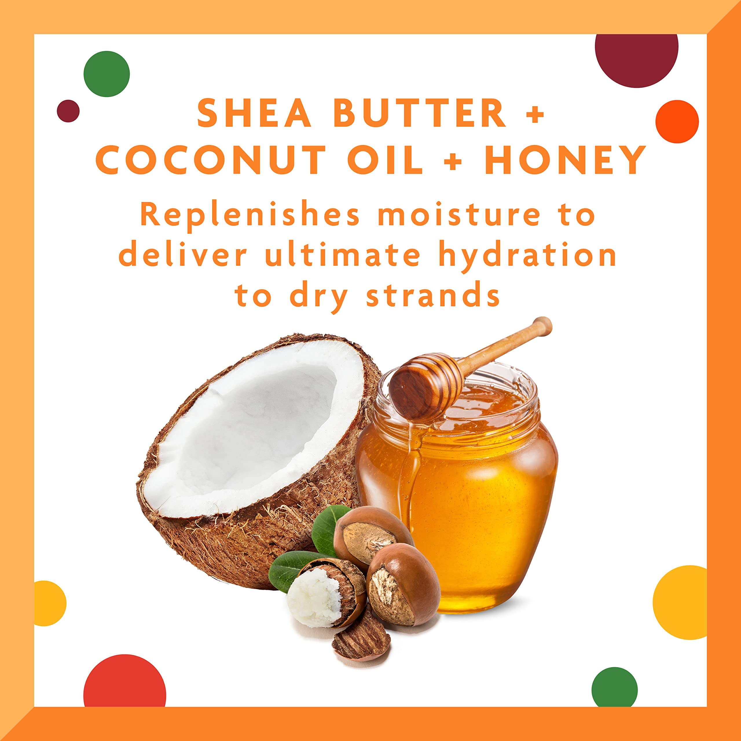 Cantu Nourishing Conditioner shea butter jar with natural ingredients