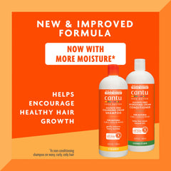 Cantu Shea Butter Conditioner bottle pour for detangling and moisture