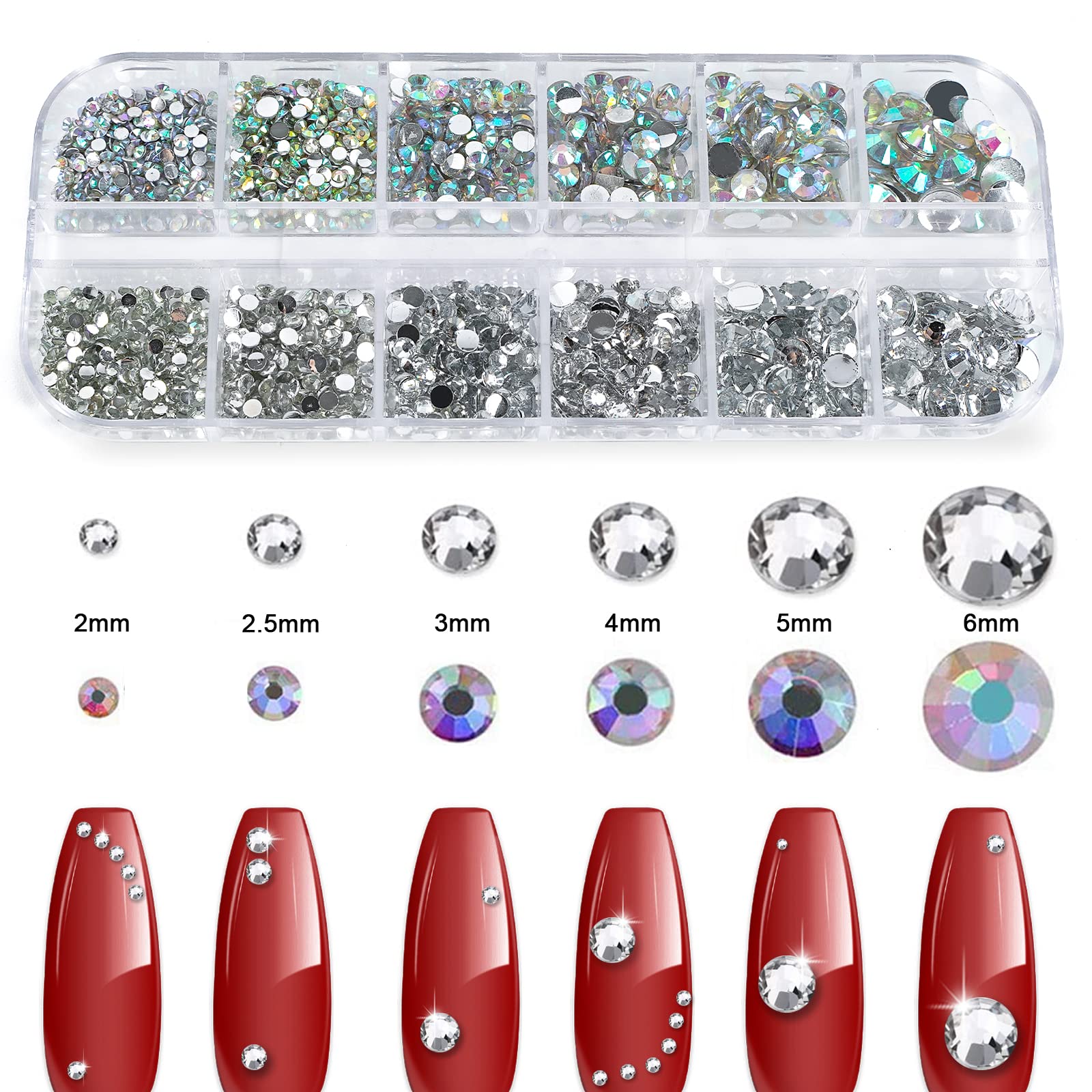 CANVALITE B7000 glue set provides secure hold for long-lasting nail embellishments.