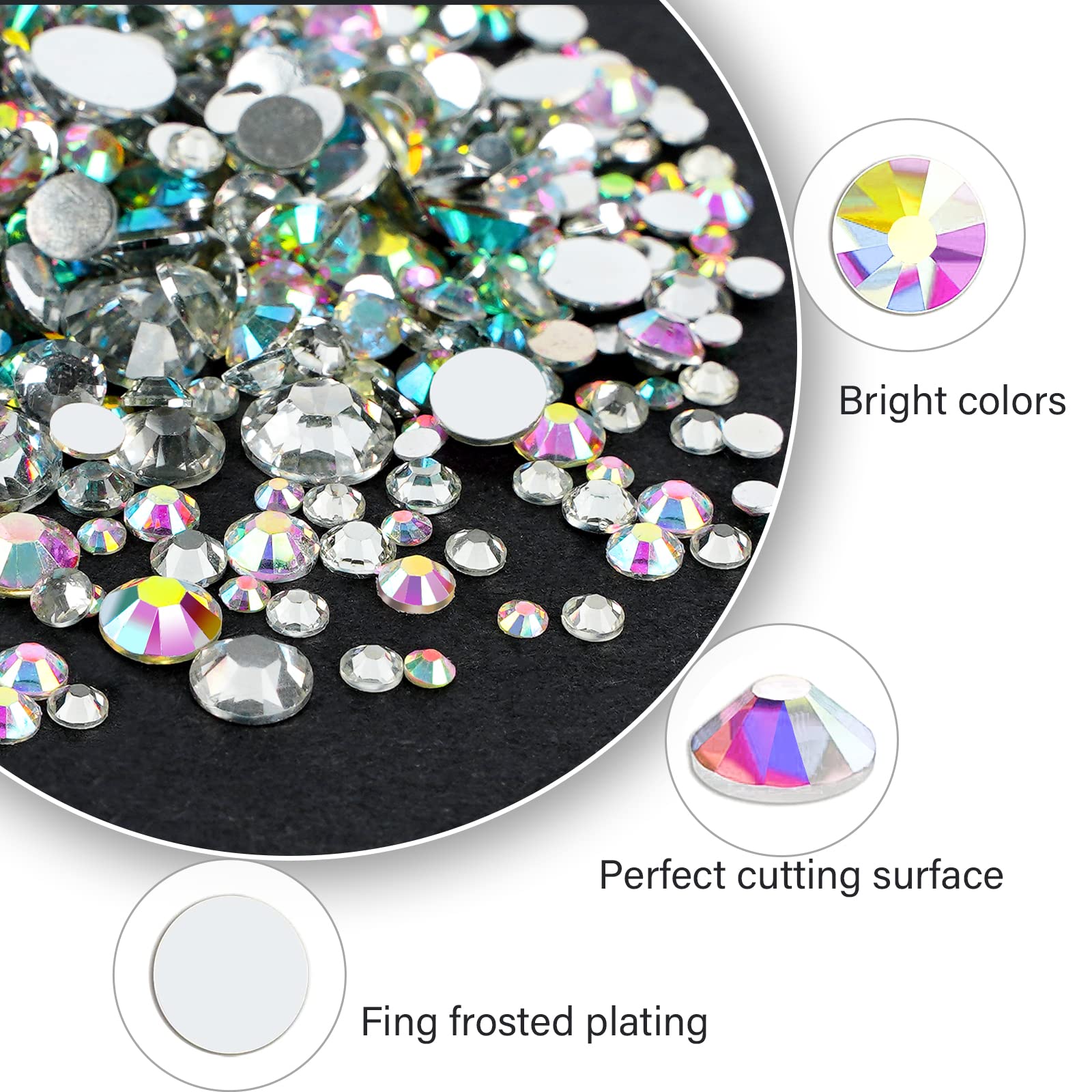 CANVALITE double-point dotting pen and tweezer kit simplifies gem application.