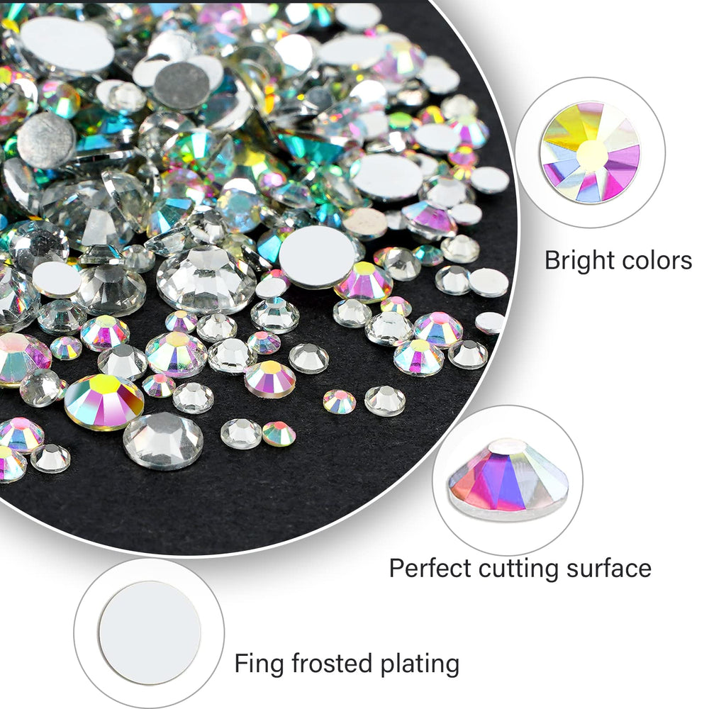 CANVALITE double-point dotting pen and tweezer kit simplifies gem application.