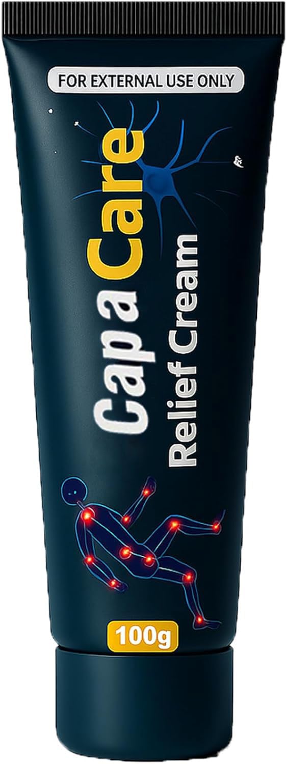 Capacare Original Nerve Cream bottle with Neurosoothe formula for daily comfort.
