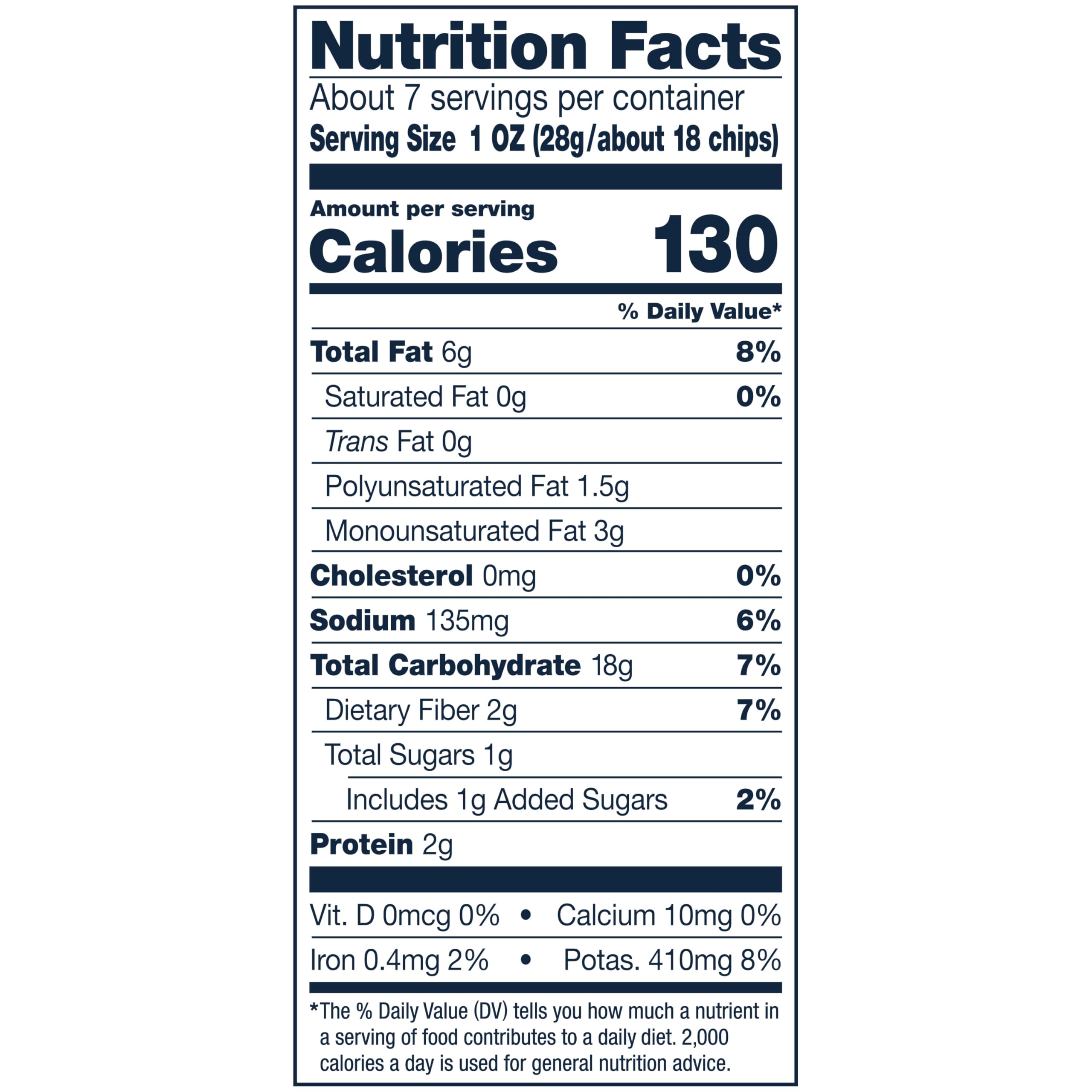Cape Cod Less Fat Sweet Mesquite Barbeque chips bag back with ingredients and no artificial flavors