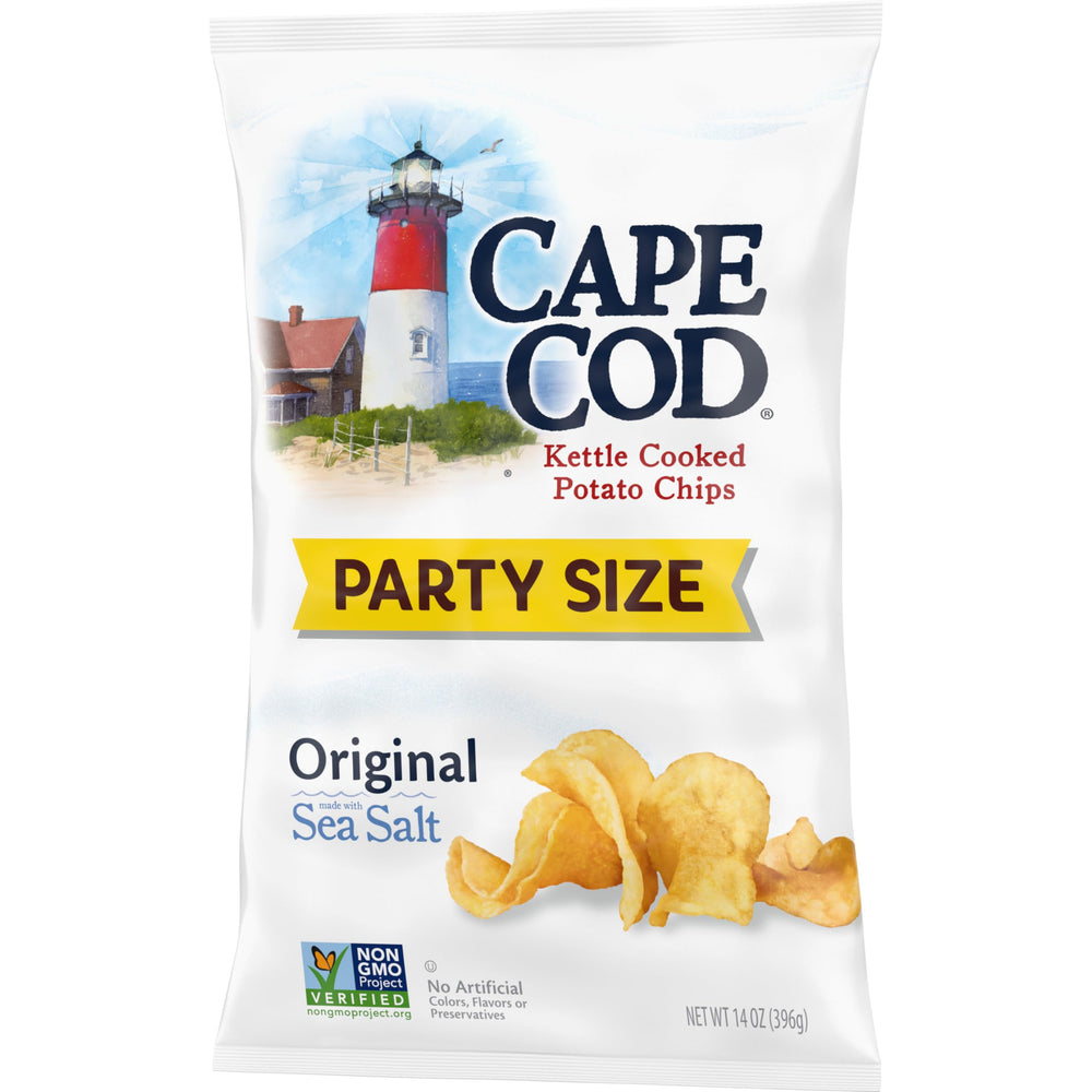 Cape Cod Original Kettle Cooked Chips for beach days and picnics.