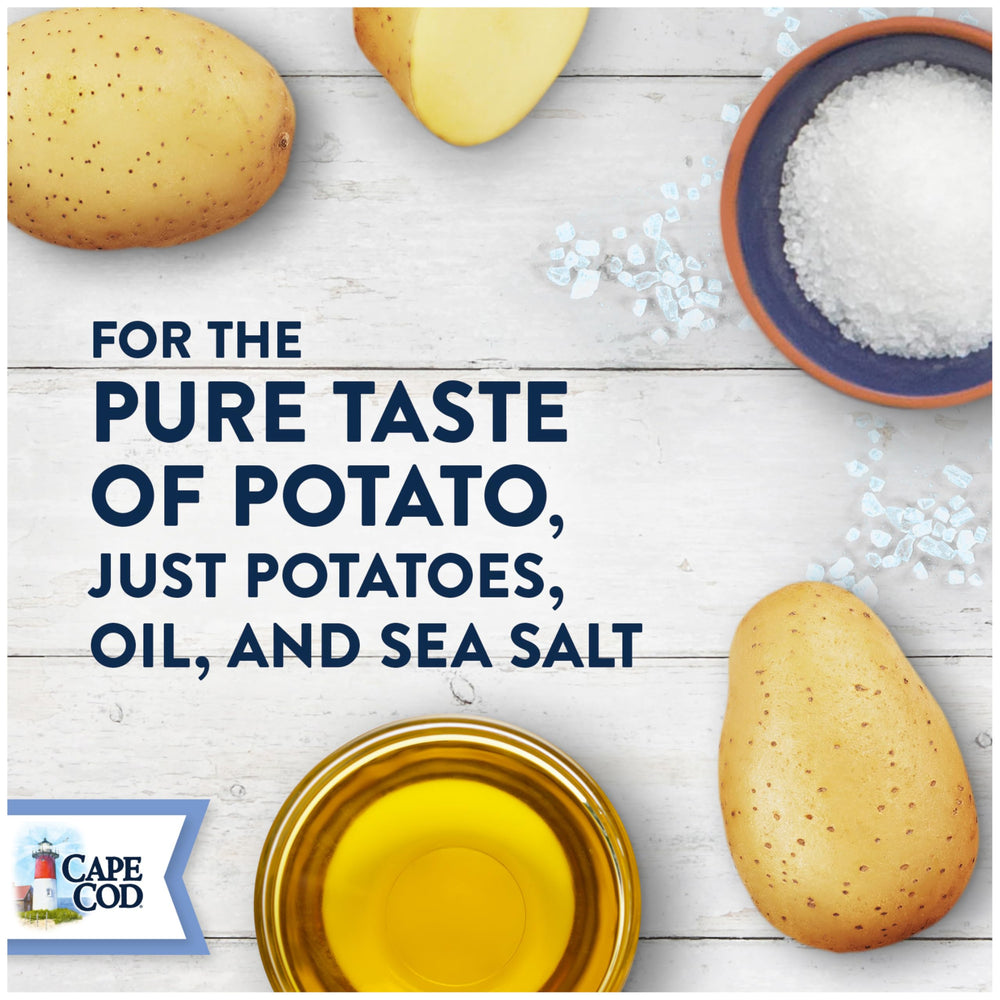 Cape Cod Original Kettle Cooked Chips in a 14-ounce party size, perfect for gatherings.