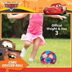 Capelli Sport size three youth ball supports beginners in dribbling and passing practice.