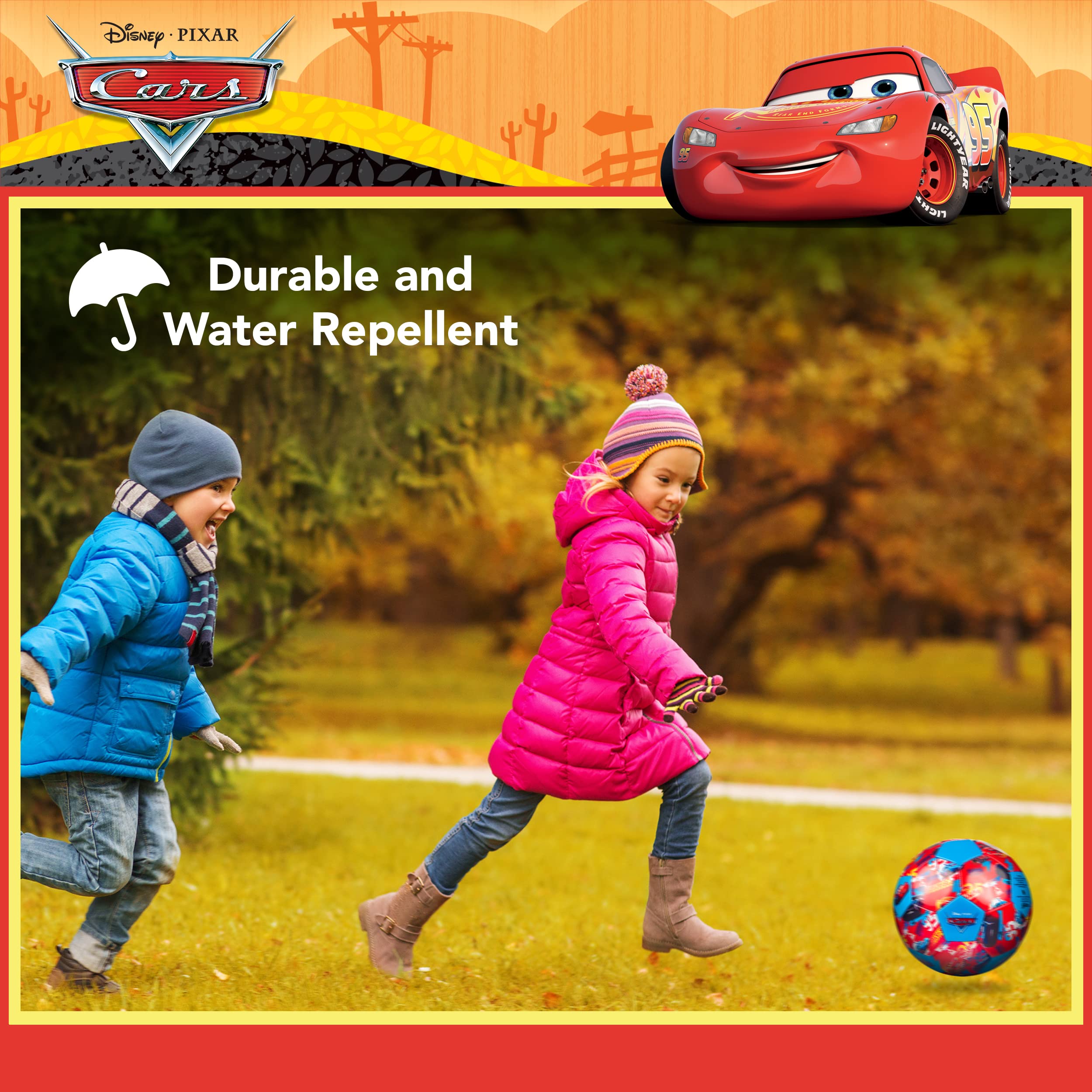 Capelli Sport water-repellent PVC outer cover protects against moisture.