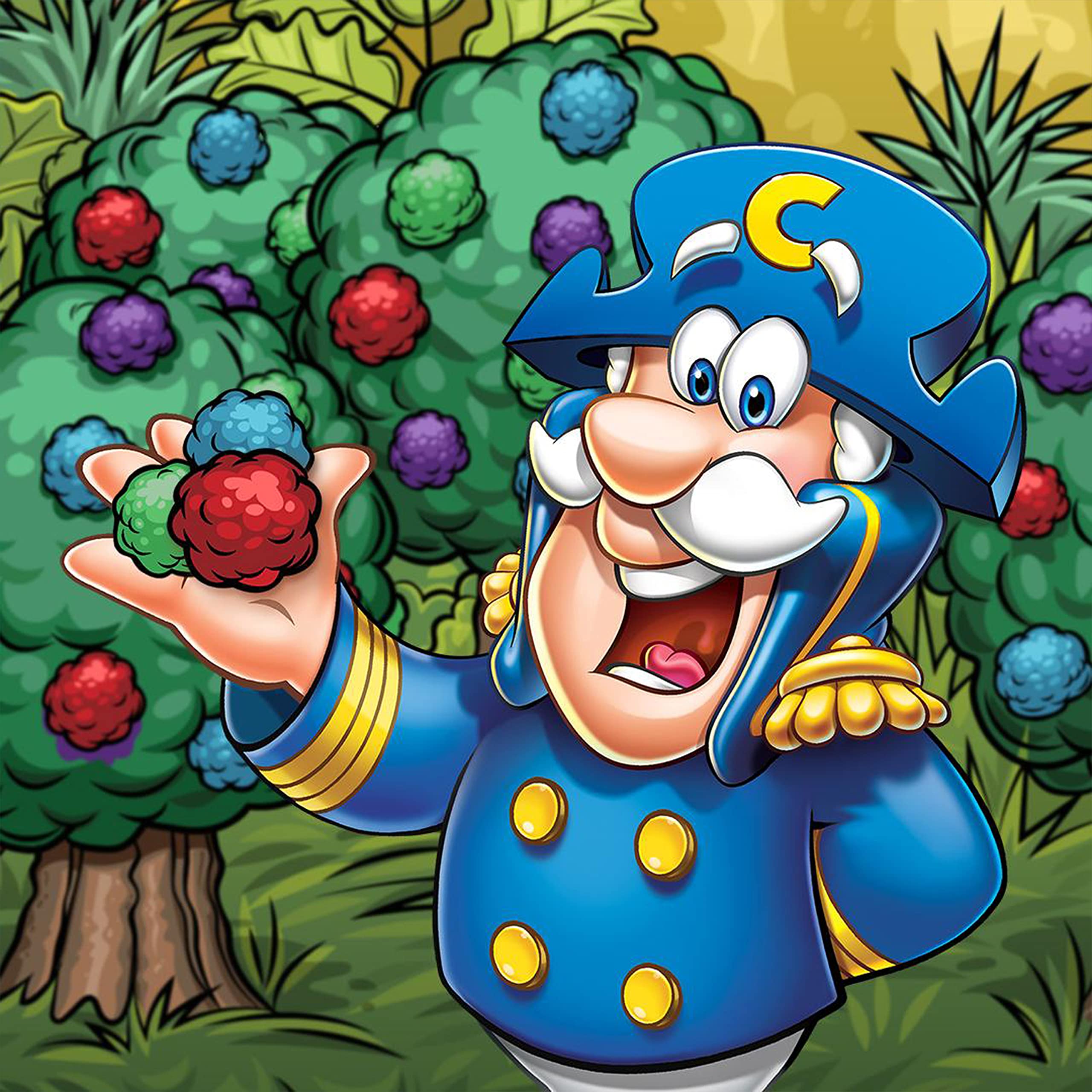 Cap'n Crunch variety pack top view for pantry organization