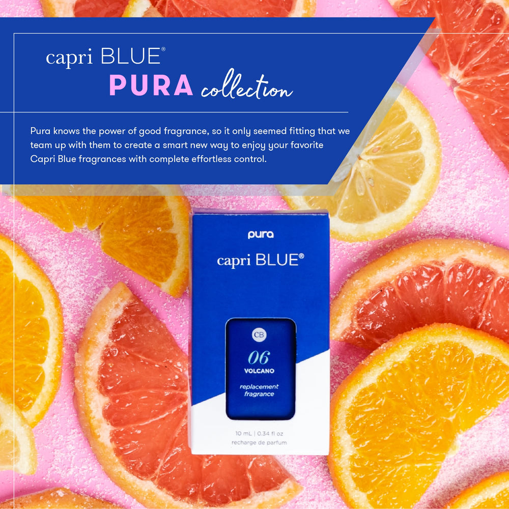 Capri Blue clean ingredients label highlights safe, paraben-free formulation.