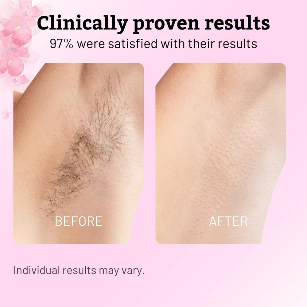 All-skin-types friendly formula ideal for legs, arms, bikini lines.