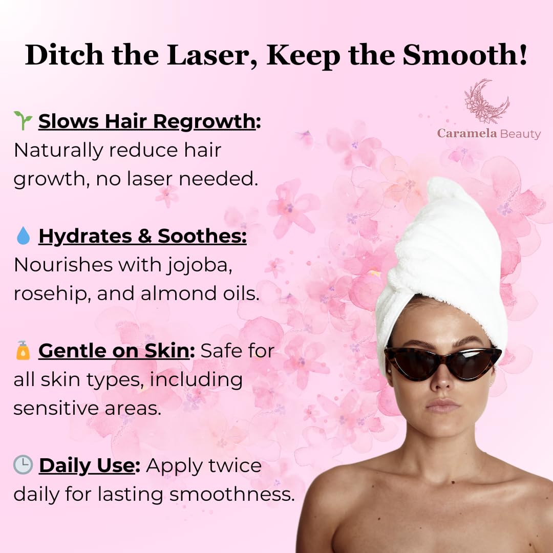 Bottle hints at soothing care with aloe and tea tree.