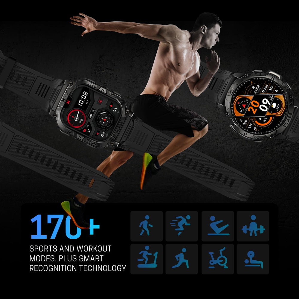CARBINOX Blaze Gorilla Glass display stays clear and scratch resistant.