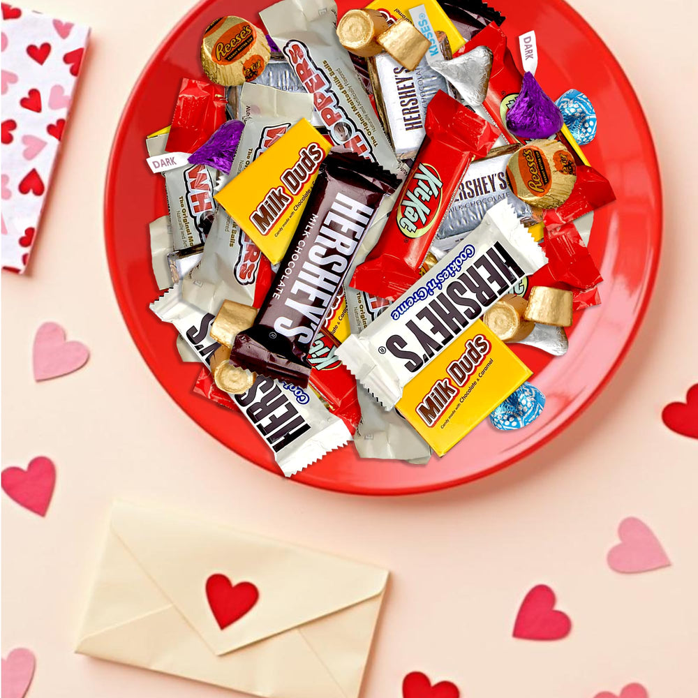 Bulk candy display from Carbon Candy Co is easy to distribute at gatherings.