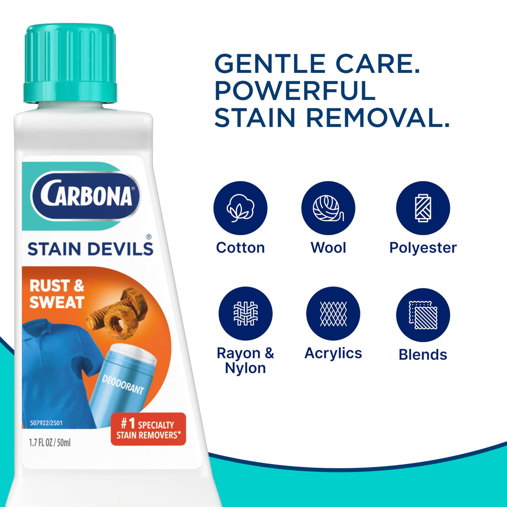 Carbona Stain Devils #9 safe on skin with careful handling