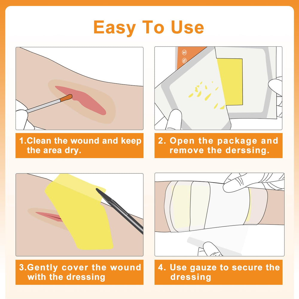 CARBOU Xeroform gauze manages wound odor and moisture
