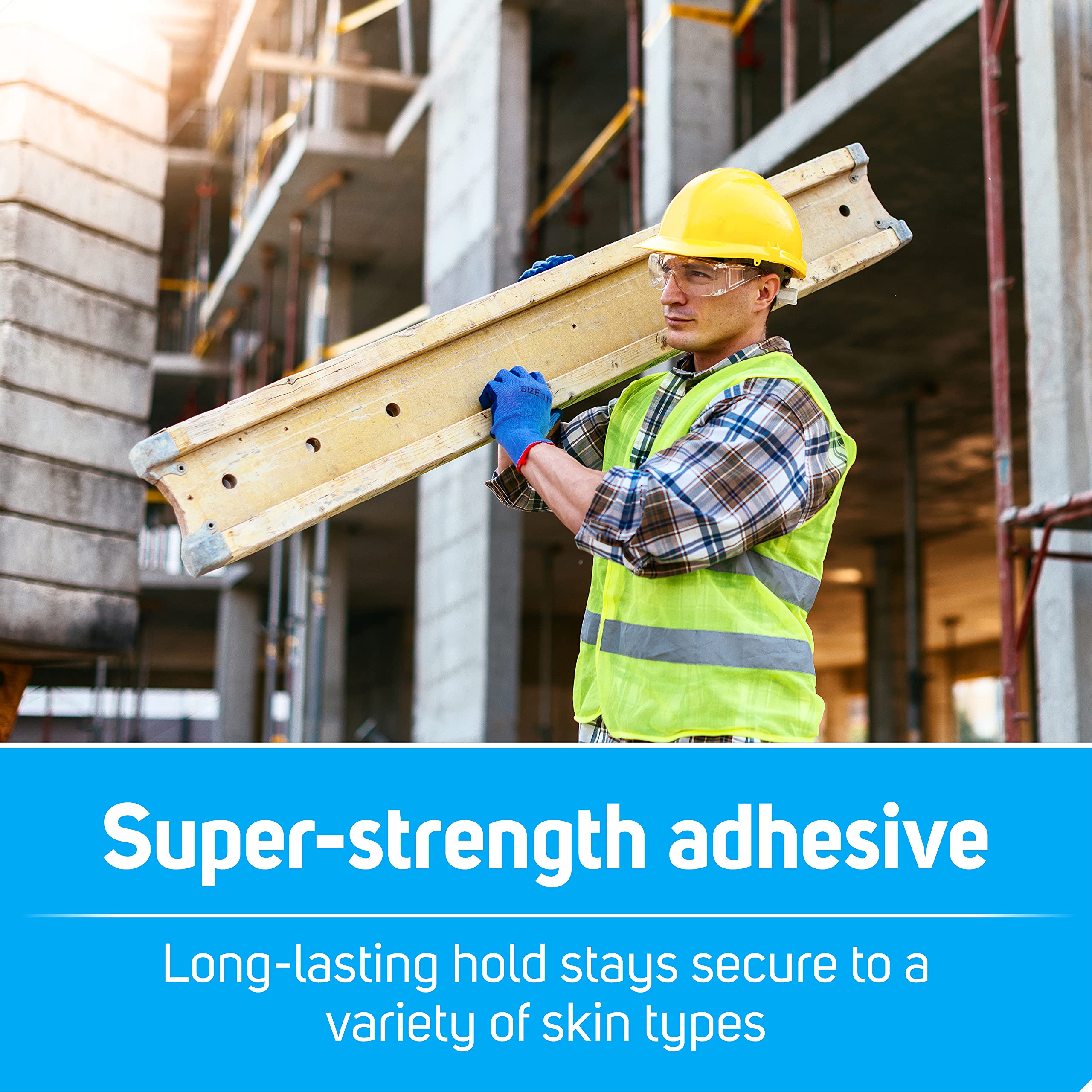 Care Science adhesive bandage remains secure on diverse skin types