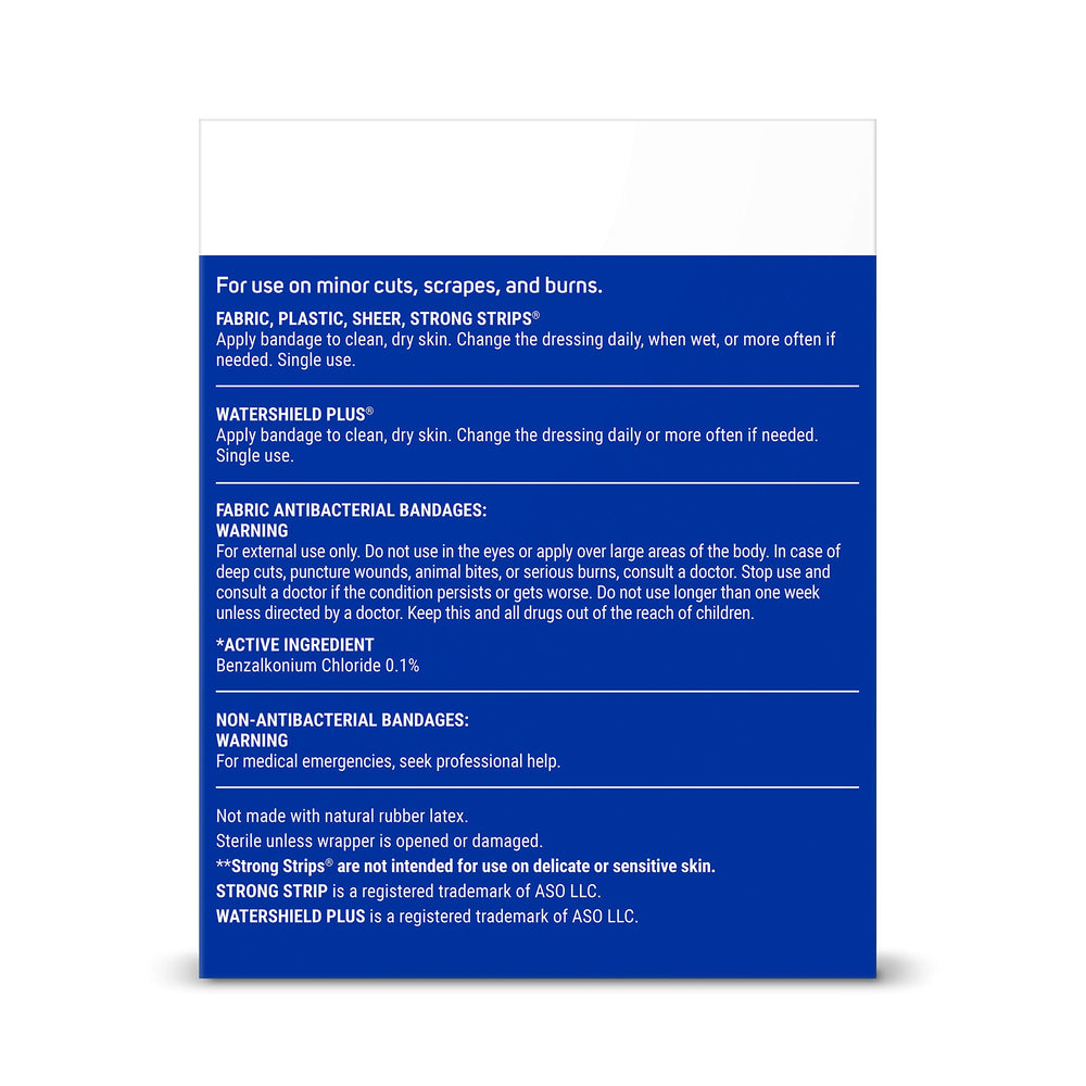 Care Science Variety Bandages Pack bulk pack ideal for family medical kit