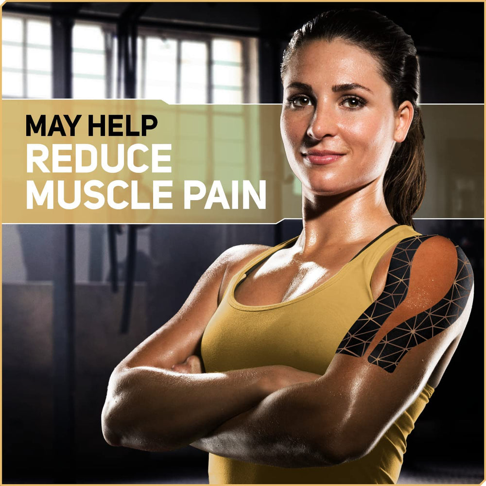 Care Science waterproof kinesiology tape resists water and sweat during training