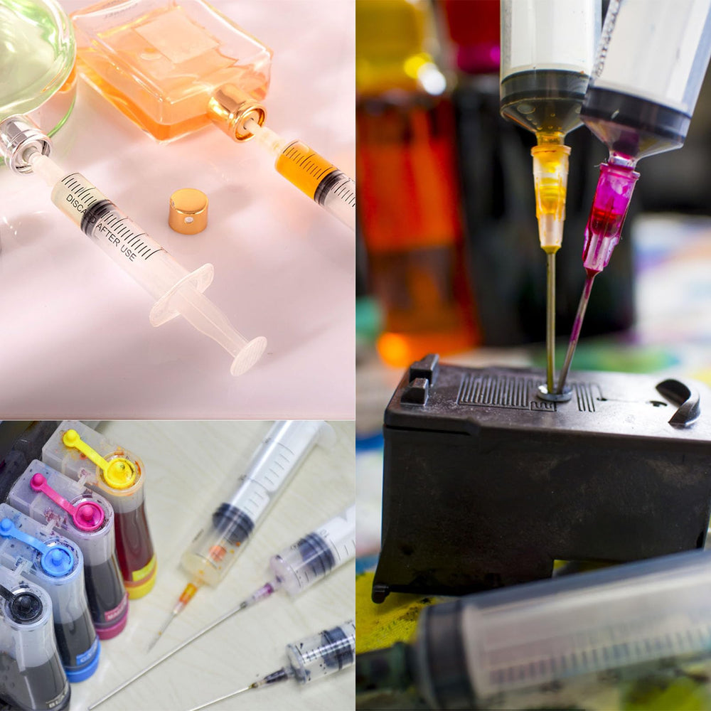 Careach 100pcs kit supports multiple ink refilling and measurement workflows
