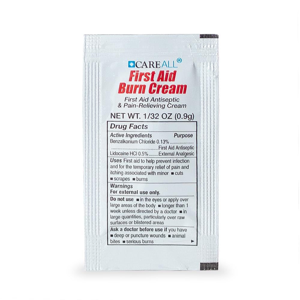 CareAll burn cream ointment texture showcased for smooth spreading and coverage.