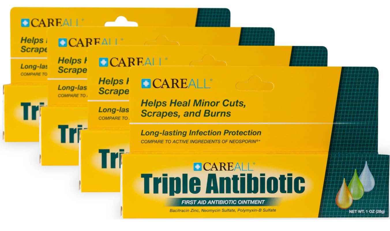 CareAll packaging shows NDC, lot, and expiration details for quality tracking.