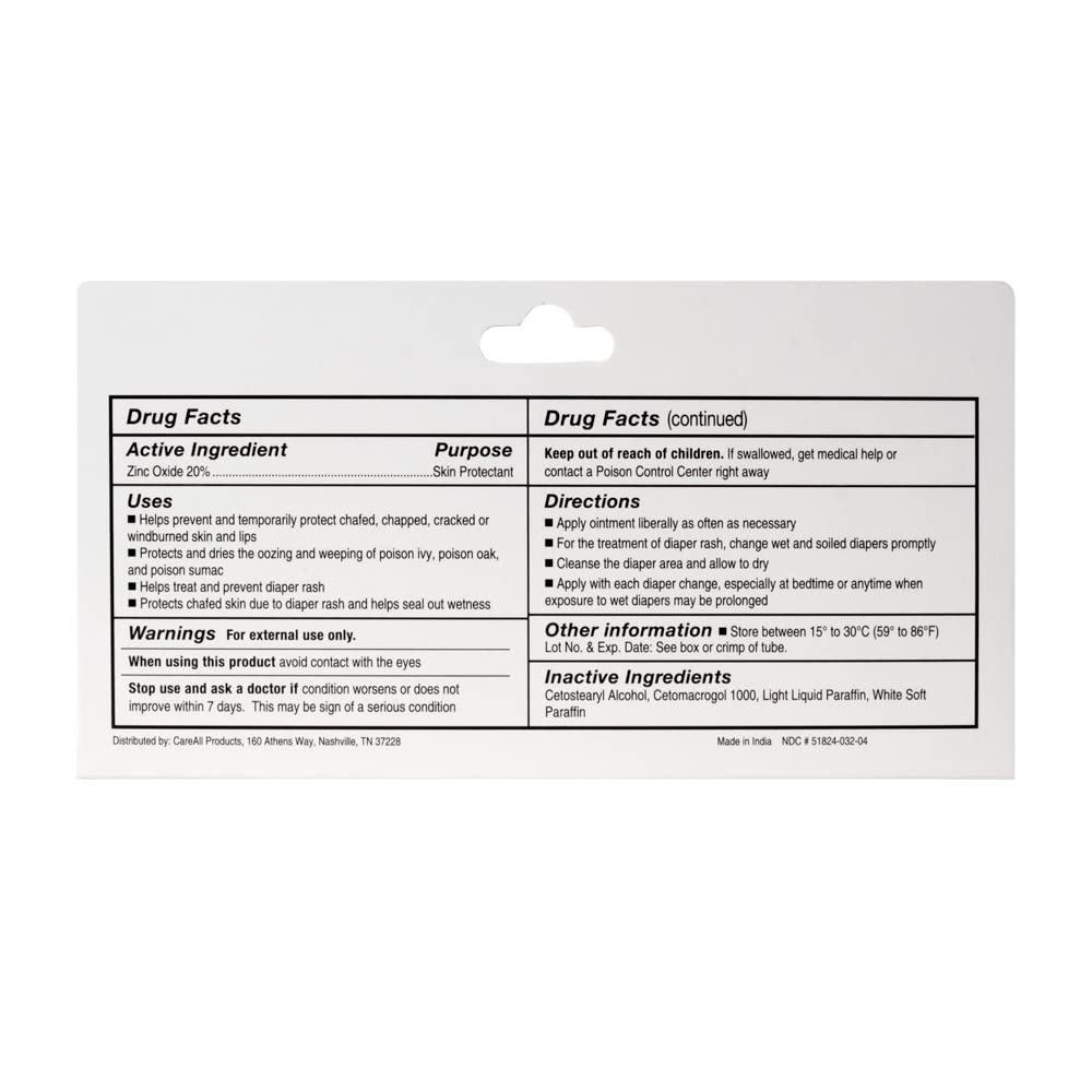 CareAll ointment texture closeup conveys smooth, easy application.