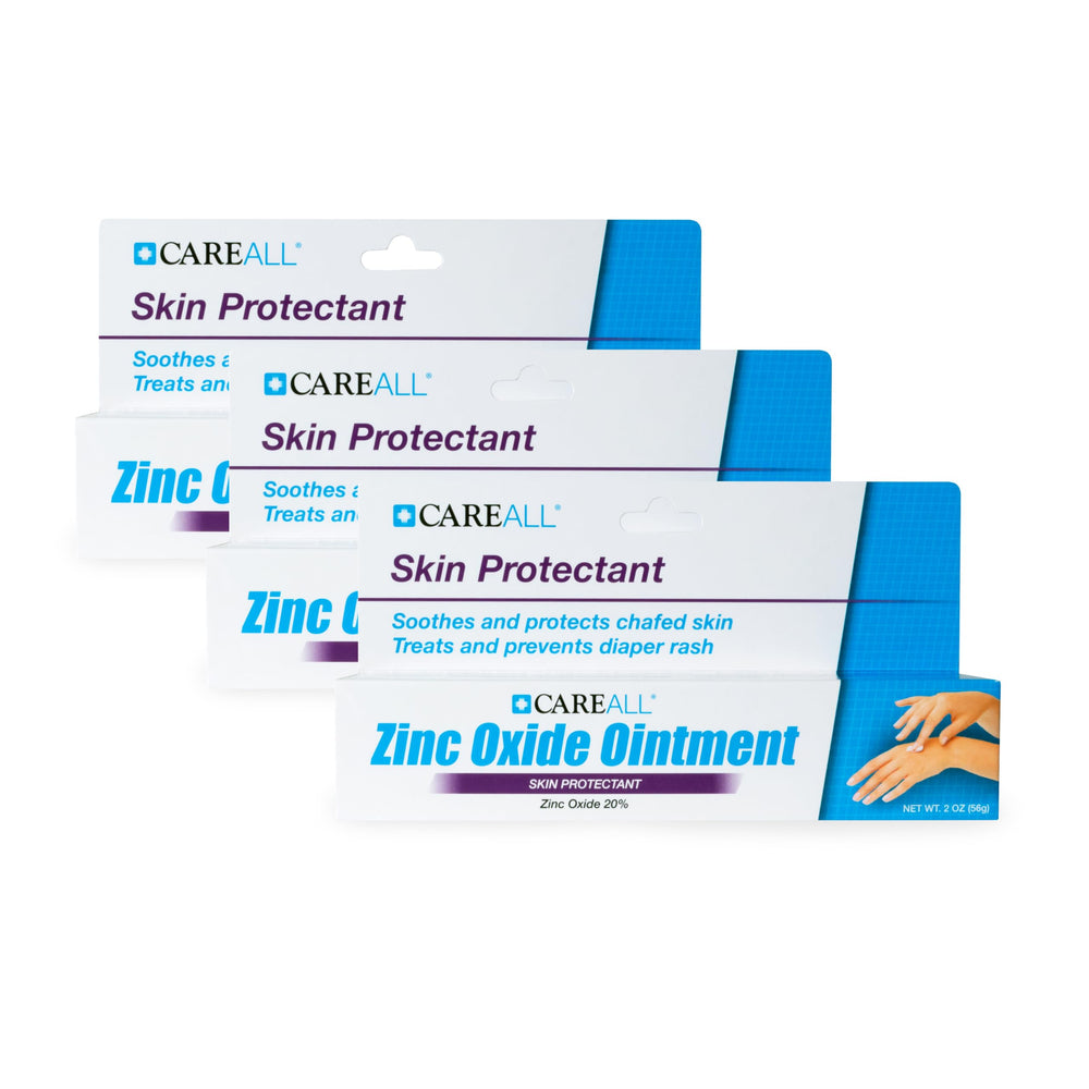 CareAll three-pack box demonstrates value and practical care ingredients.