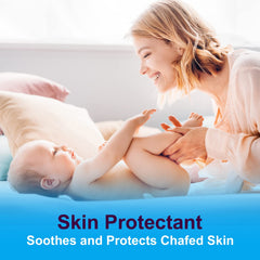CareAll barrier ointment seal-out wetness for lasting comfort.