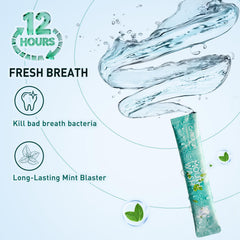 CAREFOR fresh mint packets displayed as individual servings for portable care